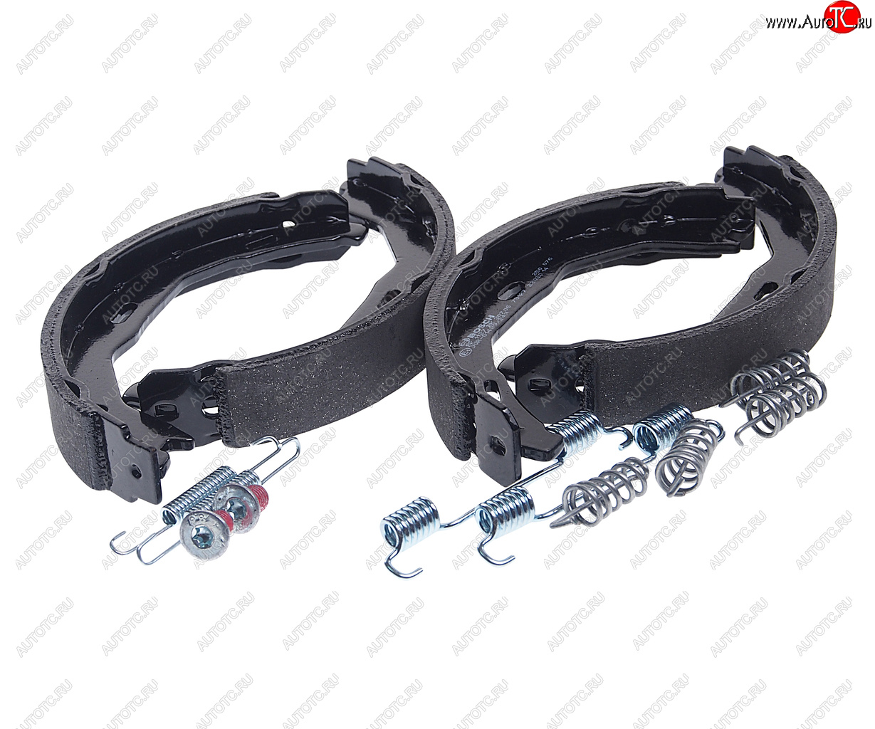 2 789 р. Колодки тормозные задние барабанные (4шт.) BOSCH Mercedes-Benz C-Class W204 дорестайлинг седан (2007-2011)  с доставкой в г. Вологда
