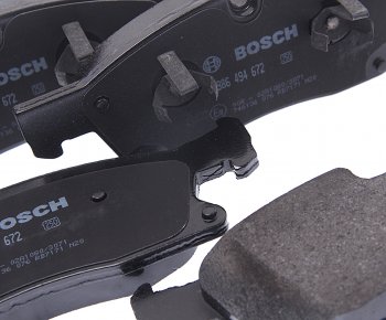 5 249 р. Колодки тормозные передние (4шт.) BOSCH Mercedes-Benz ML class W166 (2011-2015)  с доставкой в г. Вологда. Увеличить фотографию 2