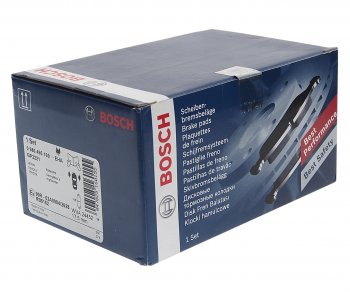 4 699 р. Колодки тормозные передние (4шт.) BOSCH Toyota Highlander XU40 дорестайлинг (2007-2010)  с доставкой в г. Вологда. Увеличить фотографию 2