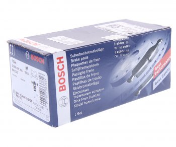 3 099 р. Колодки тормозные передние (4шт.) BOSCH Peugeot 3008 дорестайлинг (2009-2013)  с доставкой в г. Вологда. Увеличить фотографию 3