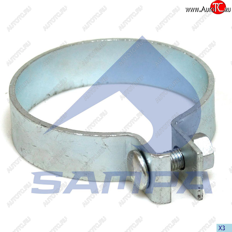 277 р. Хомут глушителя IVECO MAN (d=110.5) SAMPA SAMPA 100.184  с доставкой в г. Вологда