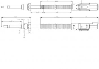 4 389 р. Датчик температуры VOLVO отработавших газов (ЕВРО-6) DINEX DINEX 81043 DINEX 81043  с доставкой в г. Вологда. Увеличить фотографию 2