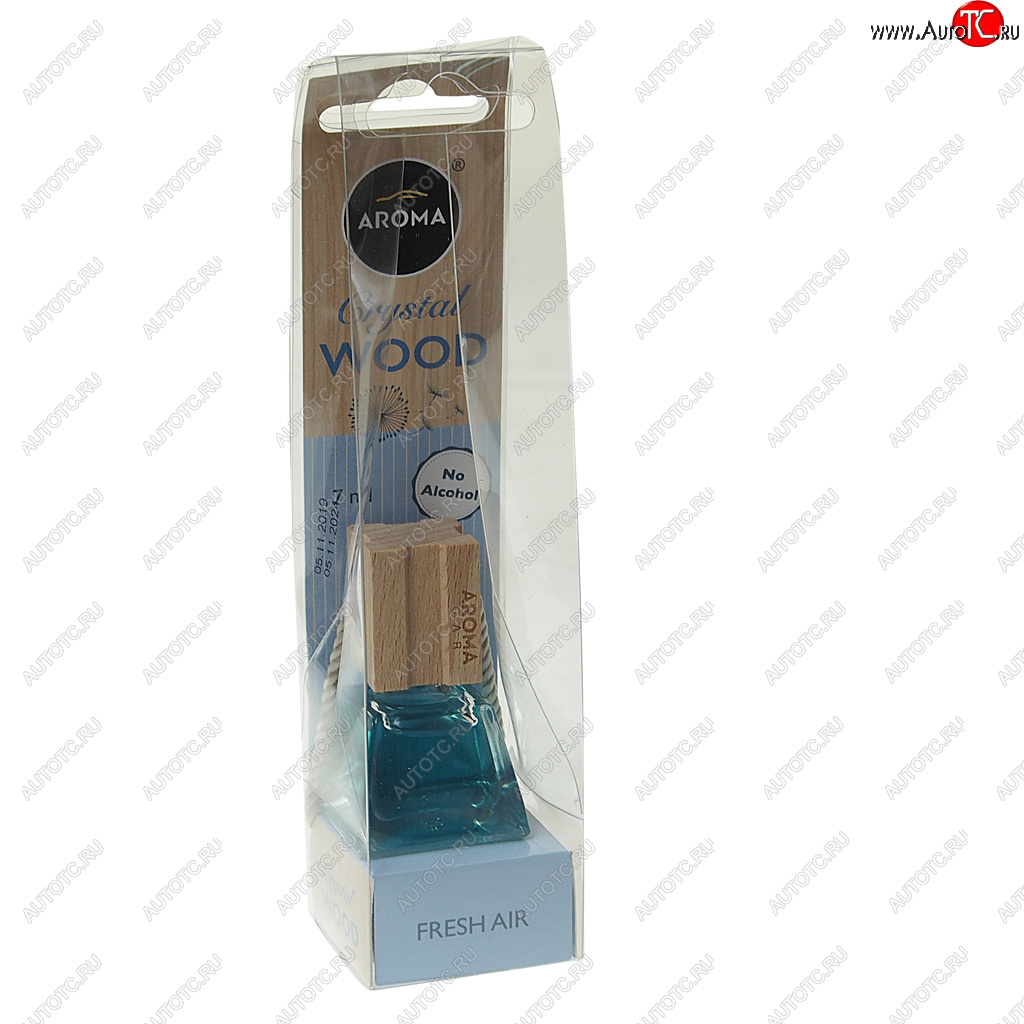 359 р. Ароматизатор подвесной жидкостный (свежий воздух) 7мл Crystal Wood AROMA CAR AROMA CAR 92841  с доставкой в г. Вологда