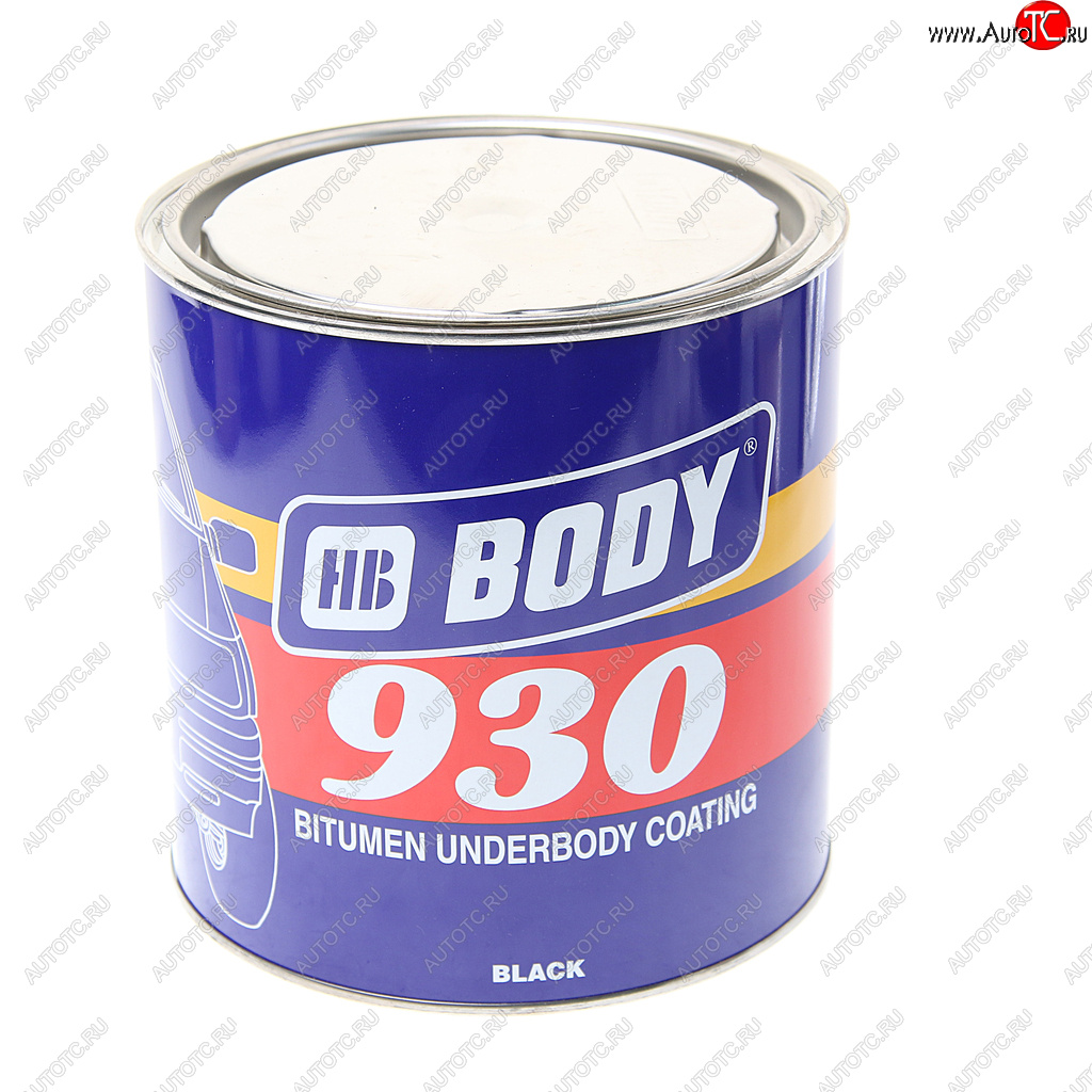 1 939 р. Антикор для наружных поверхностей каучук черный 2.5л 930 BODY BODY 9300200003  с доставкой в г. Вологда