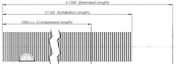 1 699 р. Гофра MAN выхлопной системы (d=110 L=1000) (цинк) E-line DINEX DINEX 94110  с доставкой в г. Вологда. Увеличить фотографию 3