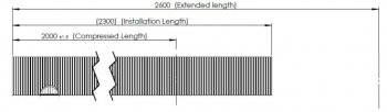 10 749 р. Гофра MAN выхлопной системы (d=110 L=2000) (нерж.) DINEX DINEX 95210  с доставкой в г. Вологда. Увеличить фотографию 3