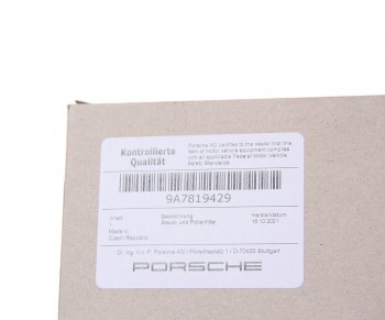 1 789 р. Фильтр воздушный салона PORSCHE Cayenne,Panamera (07-) OE VAG 9a7819429  с доставкой в г. Вологда. Увеличить фотографию 3