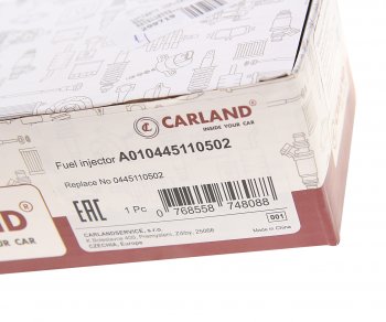 13 249 р. Форсунка УАЗ-3163 Патриот (05-) топливная CARLAND CARLAND a010445110502  с доставкой в г. Вологда. Увеличить фотографию 5