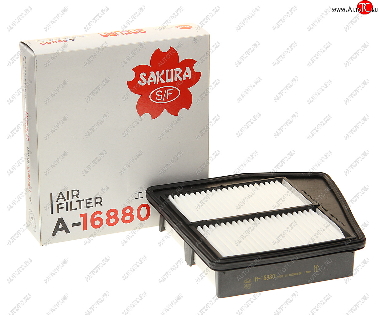 889 р. Фильтр воздушный HONDA Accord (08-) (2.0) SAKURA SAKURA a16880  с доставкой в г. Вологда