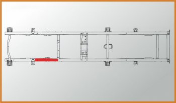 3 299 р. Усилитель ГАЗ-3302 №2 рамы под кабину левый L=1200мм толщина 4мм АЗГ АЗГ а-275-3302.01  с доставкой в г. Вологда. Увеличить фотографию 6