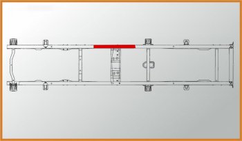 2 169 р. Усилитель ГАЗ-33023 рамы центральный правый L=600мм АЗГ АЗГ а-295-3302.02  с доставкой в г. Вологда. Увеличить фотографию 6