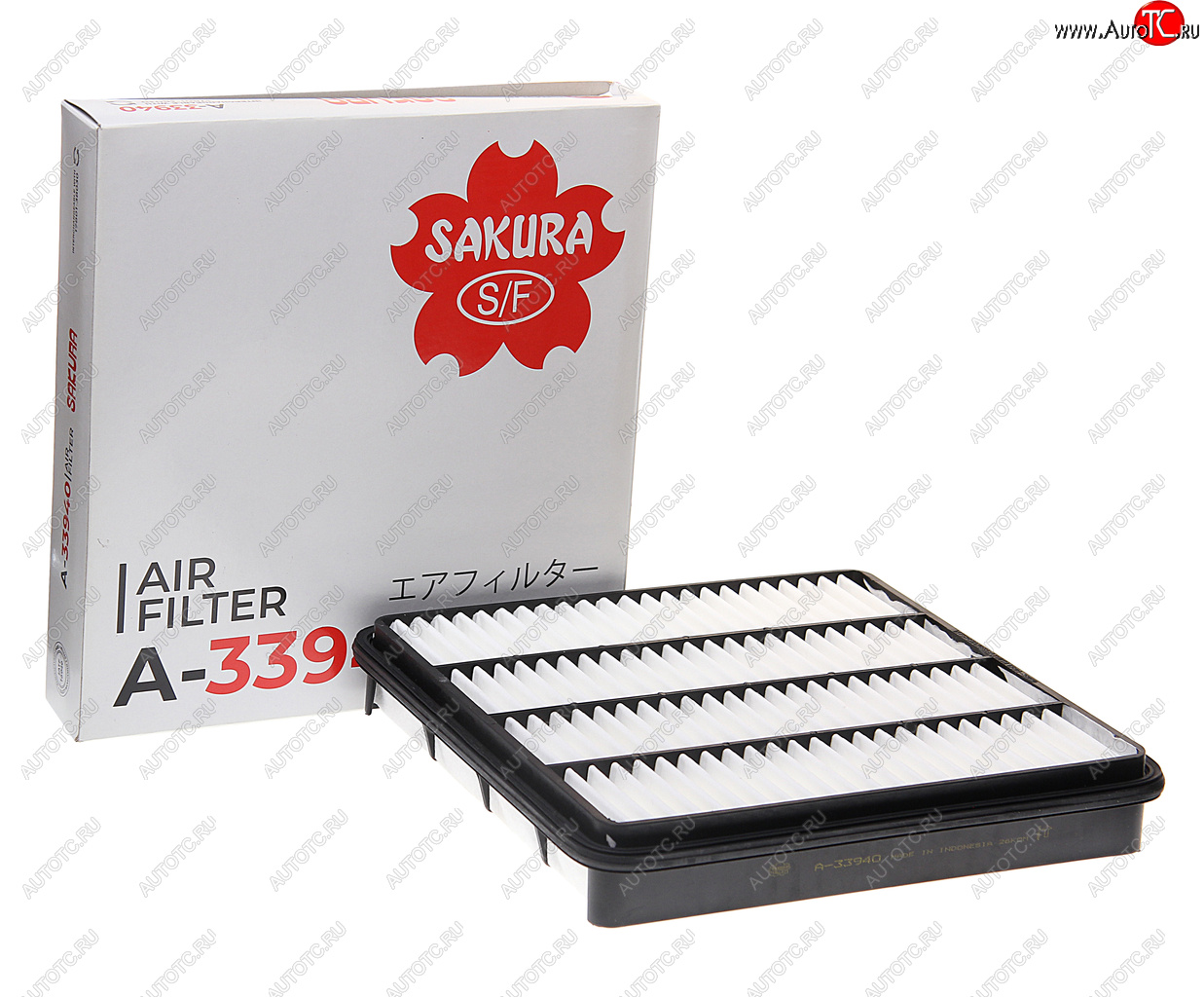 1 299 р. Фильтр воздушный TOYOTA Land Cruiser 200 (07-) SAKURA SAKURA a33940  с доставкой в г. Вологда