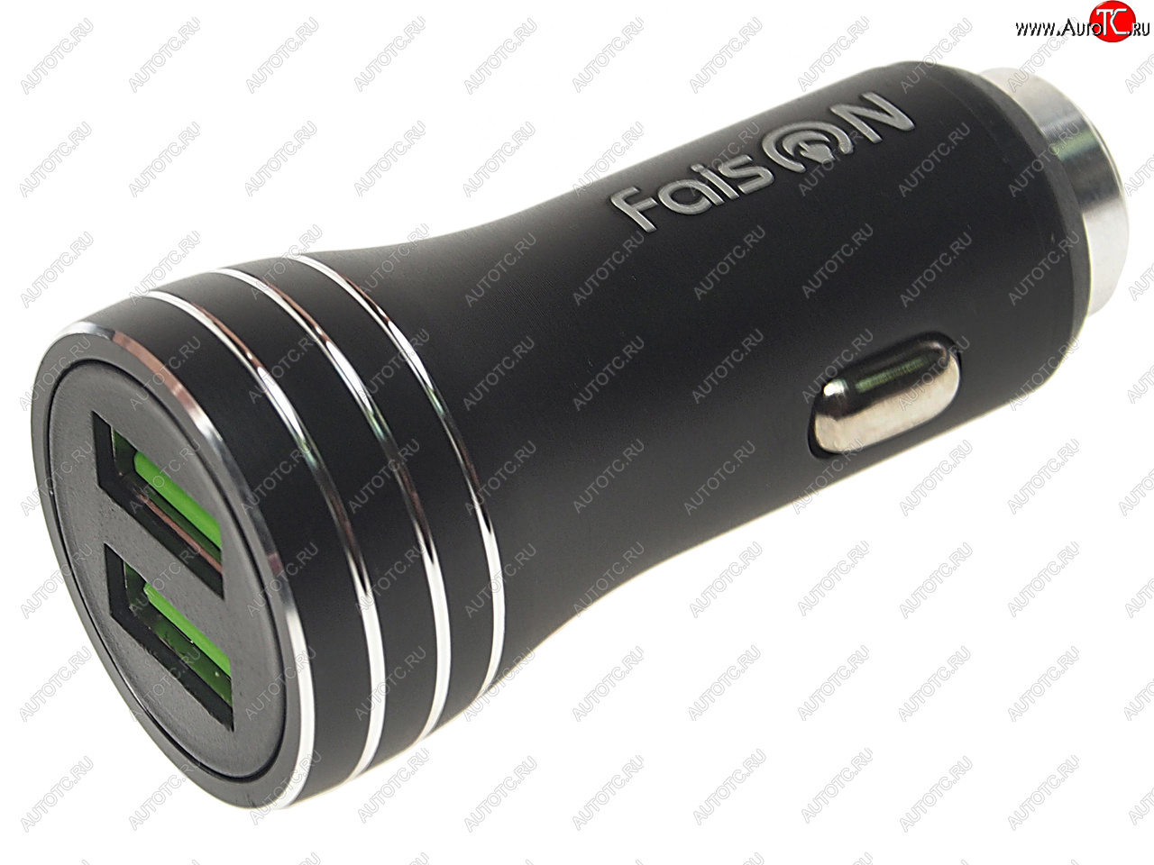 449 р. Устройство зарядное в прикуриватель 2USB 12V FAISON FAISON a-33 black FAISON a-33 black  с доставкой в г. Вологда