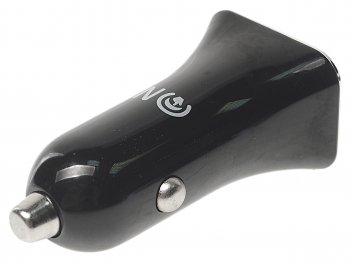449 р. Устройство зарядное в прикуриватель 1USB + 1 Type C 12V FAISON FAISON a-42 pair black  с доставкой в г. Вологда. Увеличить фотографию 2