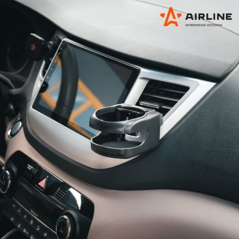 539 р. Держатель напитков универсальный черный AIRLINE AIRLINE ach-d-002  с доставкой в г. Вологда. Увеличить фотографию 7