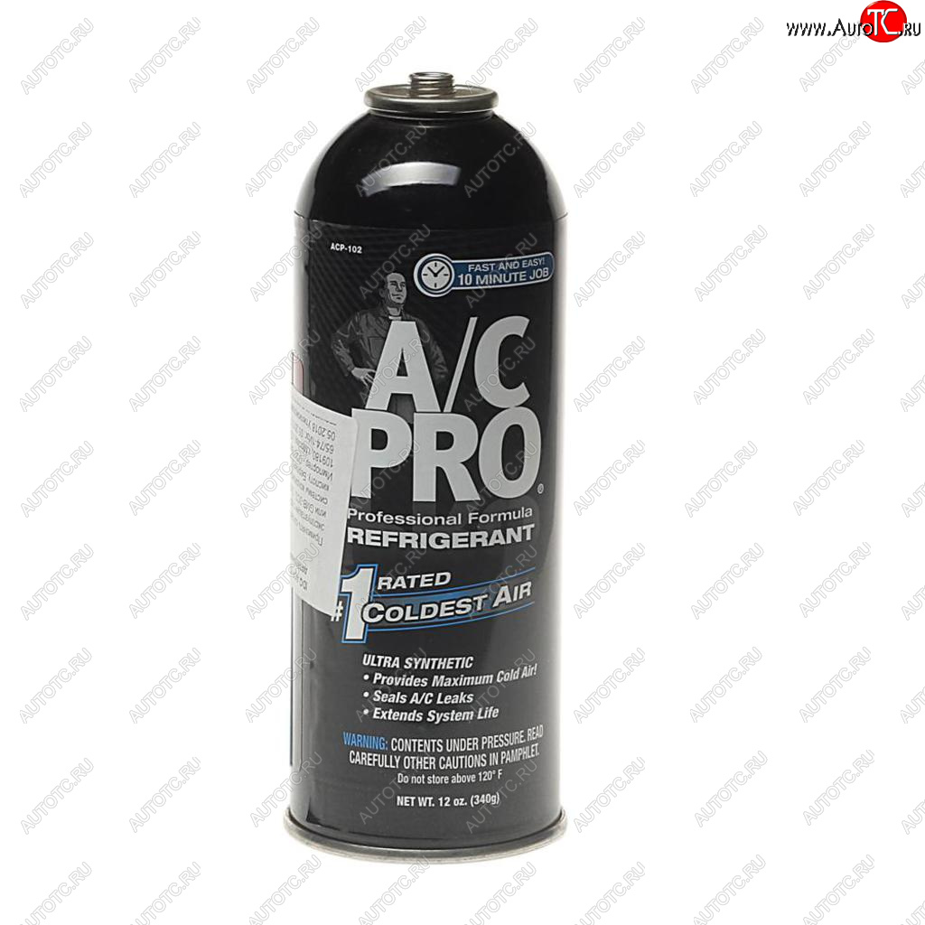 1 149 р. Баллон для дозаправки кондиционера автомобиля A/C PRO 340г IDQ IDQ acp-102 IDQ acp-102  с доставкой в г. Вологда