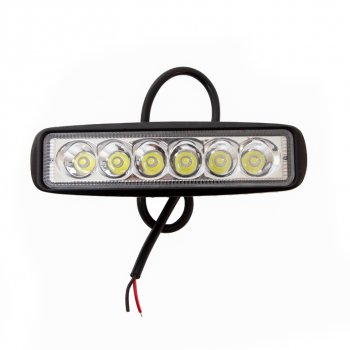 659 р. Фара рабочего света 155х70х40мм E-18W 6LED (направленный свет) AVTOELECTRICA AVTOELECTRICA ae18rt-6led-drl-hc ае  с доставкой в г. Вологда. Увеличить фотографию 9