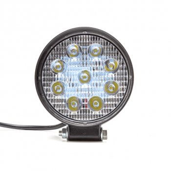 479 р. Фара рабочего света круглая 115х142x28мм 27W 9LED (направленный свет) AVTOELECTRICA AVTOELECTRICA ae27r-9led-28hc ае  с доставкой в г. Вологда. Увеличить фотографию 6