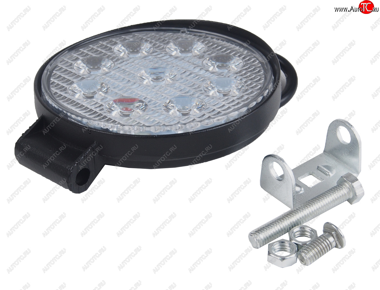 479 р. Фара рабочего света круглая 115х142x28мм 27W 9LED (рассеянный свет) AVTOELECTRICA AVTOELECTRICA ae27r-9led-28pc ае  с доставкой в г. Вологда