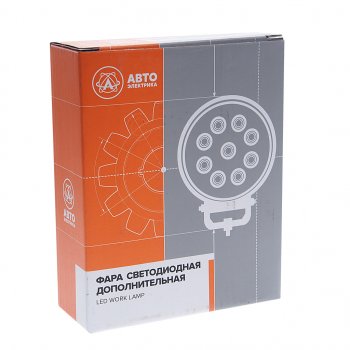 569 р. Фара рабочего света круглая 115х142x42мм 27W 9LED (рассеянный свет) AVTOELECTRICA AVTOELECTRICA ae27r-9led-42pc ае  с доставкой в г. Вологда. Увеличить фотографию 3