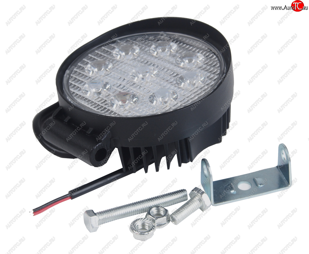 879 р. Фара рабочего света круглая 115х142x55мм 27W 9LED (направленный свет) AVTOELECTRICA AVTOELECTRICA ae27r-9led-55hc ае  с доставкой в г. Вологда