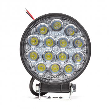 689 р. Фара рабочего света 115х142х42мм 42W (рассеянный свет) круглая AVTOELECTRICA AVTOELECTRICA ae42r-14led-42pc ае  с доставкой в г. Вологда. Увеличить фотографию 6