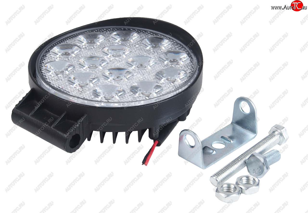 689 р. Фара рабочего света 115х142х42мм 42W (рассеянный свет) круглая AVTOELECTRICA AVTOELECTRICA ae42r-14led-42pc ае  с доставкой в г. Вологда