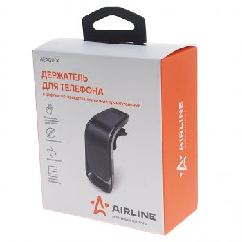 419 р. Держатель телефона на дефлектор магнитный AIRLINE AIRLINE aeag004  с доставкой в г. Вологда. Увеличить фотографию 3