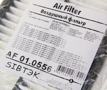 339 р. Фильтр воздушный HYUNDAI i30 (11-),Elantra (13-) KIA Ceed (12-),Cerato (13-) (TCI) SIBTEK SIBTEK af010556  с доставкой в г. Вологда. Увеличить фотографию 2