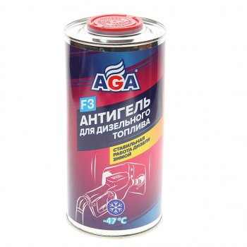Антигель дизельного топлива F3 750мл концентрат 1:500 AGA AGA aga813f