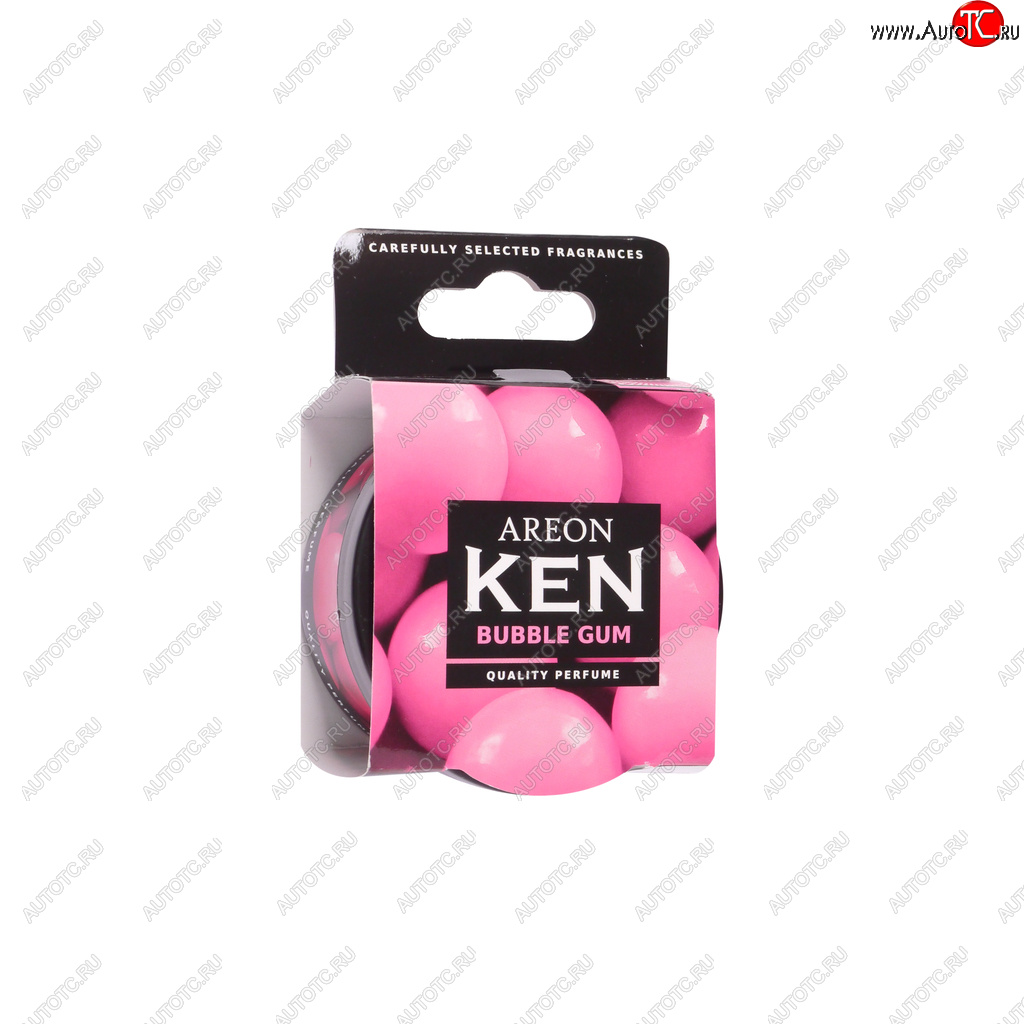 349 р. Ароматизатор на панель приборов древесная стружка (bubble gum) Ken AREON AREON ak07  с доставкой в г. Вологда