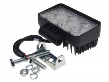 Фара рабочего света 110x60x45мм 18Вт (6 светодиодов) IP67 Allroad LUMEN LUMEN alr18w2lf