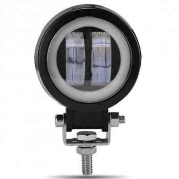1 789 р. Фара рабочего света 71x65x55мм 30Вт с ДХО (к-т 2шт.) IP67 Allroad LUMEN LUMEN alr-af20wr  с доставкой в г. Вологда. Увеличить фотографию 2
