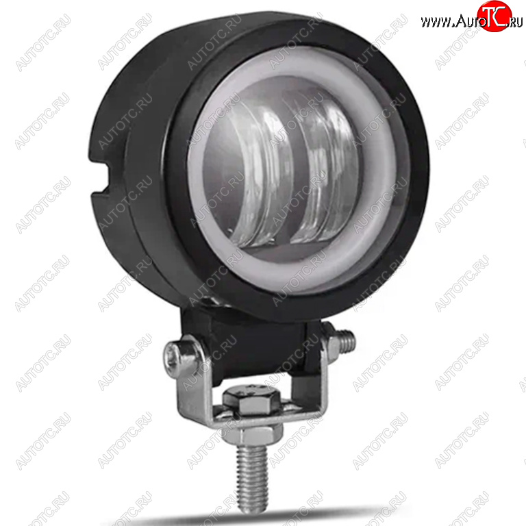 1 789 р. Фара рабочего света 71x65x55мм 30Вт с ДХО (к-т 2шт.) IP67 Allroad LUMEN LUMEN alr-af20wr  с доставкой в г. Вологда