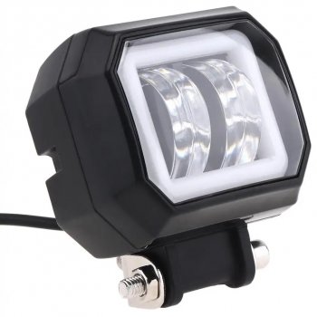 2 179 р. Фара рабочего света 74x65x55мм 20Вт с ДХО (к-т 2шт.) IP67 Allroad LUMEN LUMEN alr-af20ws  с доставкой в г. Вологда. Увеличить фотографию 3