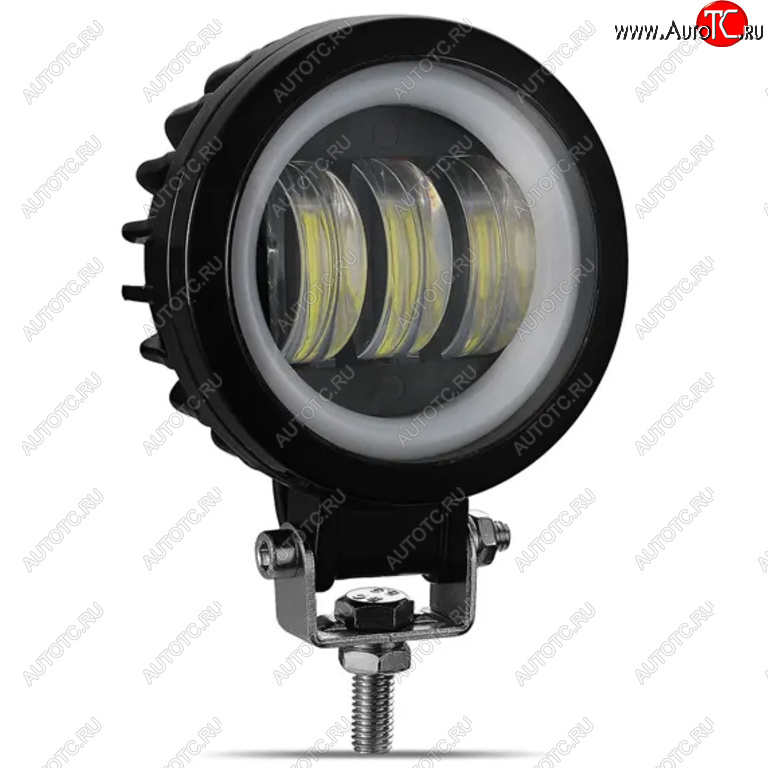 2 799 р. Фара рабочего света 74x65x55мм 30Вт с ДХО (к-т 2шт.) IP67 Allroad LUMEN LUMEN alr-af30wr  с доставкой в г. Вологда
