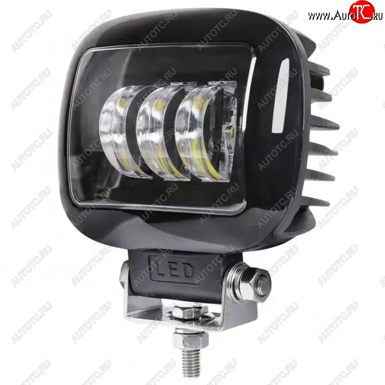 2 349 р. Фара рабочего света 80x65x55мм 30Вт (к-т 2шт.) IP67 Allroad LUMEN LUMEN alr-af30ws  с доставкой в г. Вологда