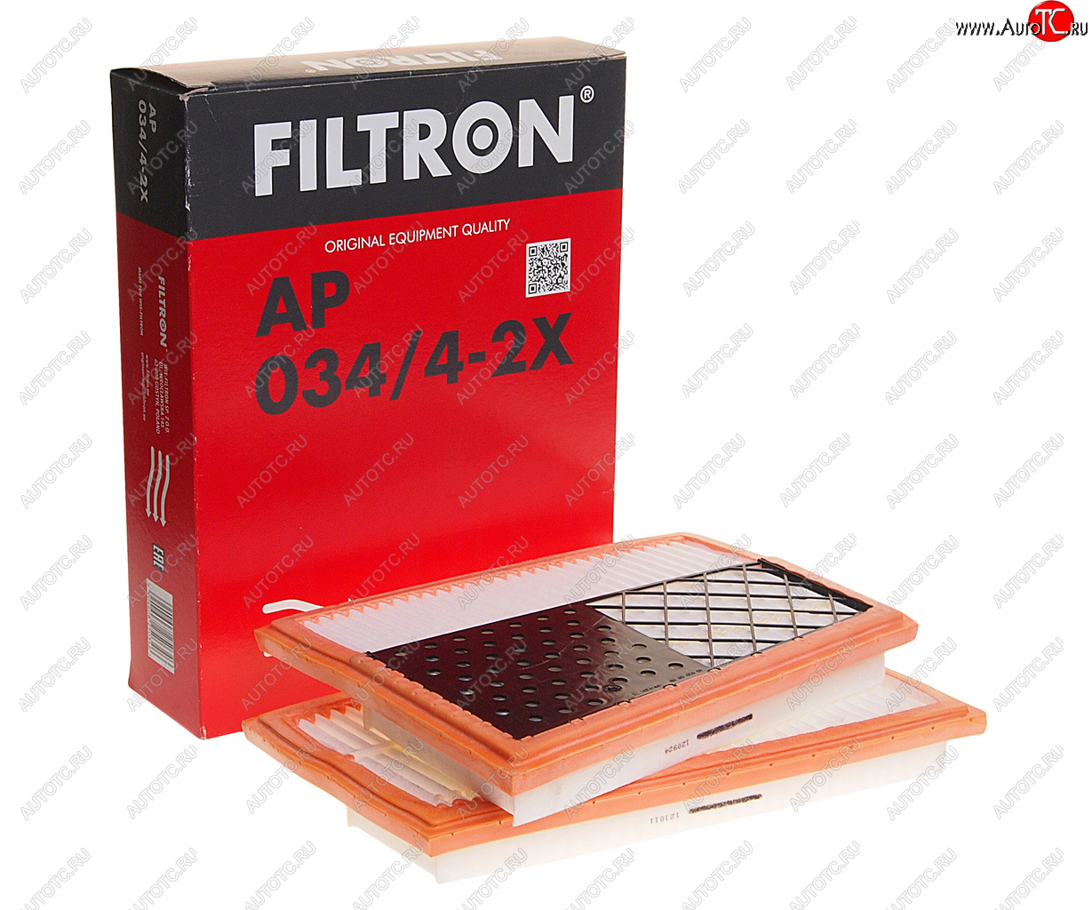 3 799 р. Фильтр воздушный MERCEDES C (W203) (05-06),E (W211) (05-09) FILTRON FILTRON ap0344-2x  с доставкой в г. Вологда