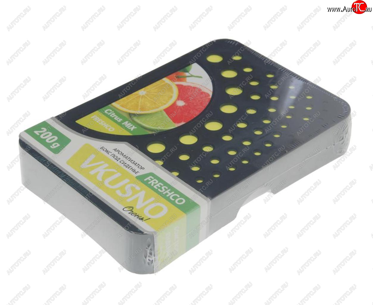 439 р. Ароматизатор под сиденье гелевый (цитрусовый микс) 200г Vkusno FRESHCO FRESHCO ar4bx010  с доставкой в г. Вологда