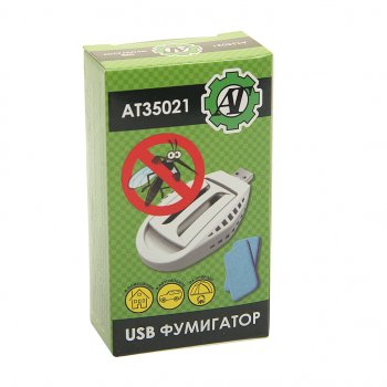 282 р. Фумигатор с разъемом USB под пластину AT AT at35021  с доставкой в г. Вологда. Увеличить фотографию 2
