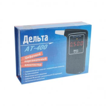 2 499 р. Алкотестер цифровой до 1.99 промилле LCD дисплей, звуковой сигнализатор ДЕЛЬТА ДЕЛЬТА ат-400  с доставкой в г. Вологда. Увеличить фотографию 3