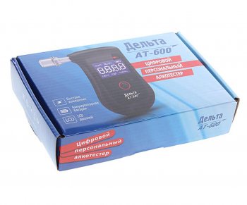 2 699 р. Алкотестер цифровой до 1.99 промилле LCD дисплей, звуковой сигнализатор ДЕЛЬТА ДЕЛЬТА ат-600  с доставкой в г. Вологда. Увеличить фотографию 3