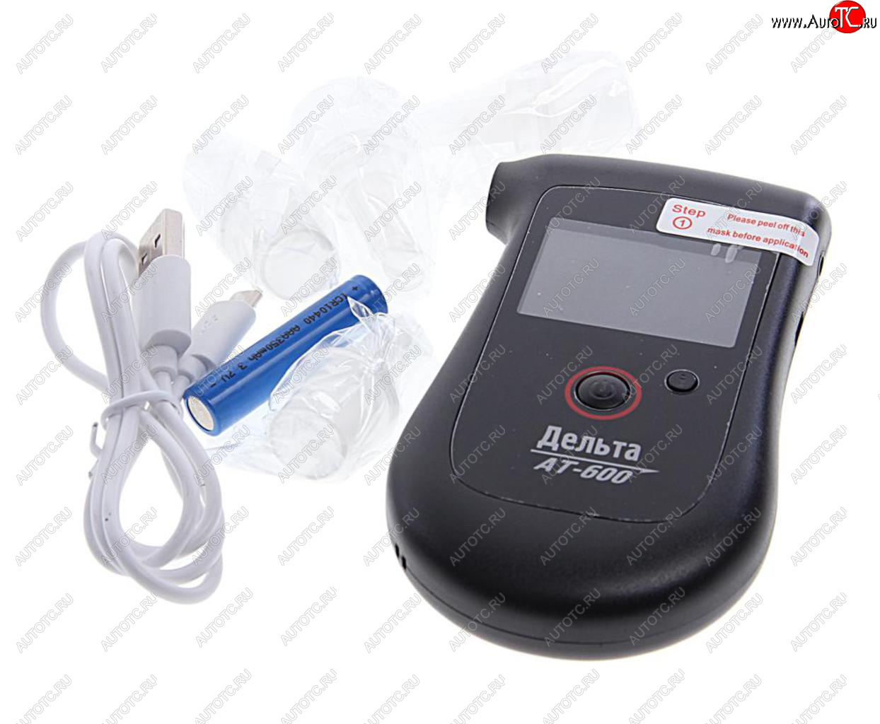2 699 р. Алкотестер цифровой до 1.99 промилле LCD дисплей, звуковой сигнализатор ДЕЛЬТА ДЕЛЬТА ат-600  с доставкой в г. Вологда