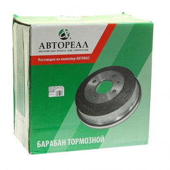 1 559 р. Барабан тормозной ВАЗ-1118,2108,2110,2170,2190 чугун (1шт.) АВТОРЕАЛ АВТОРЕАЛ ав1118-3502070  с доставкой в г. Вологда. Увеличить фотографию 3