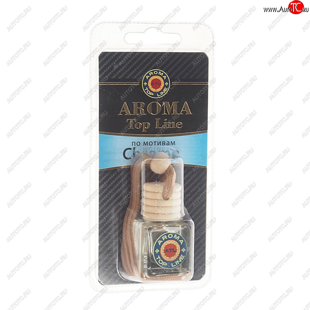 296 р. Ароматизатор подвесной жидкостный (Azzaro Chrome) 5мл TOP LINE TOP LINE azzaro chrome  с доставкой в г. Вологда