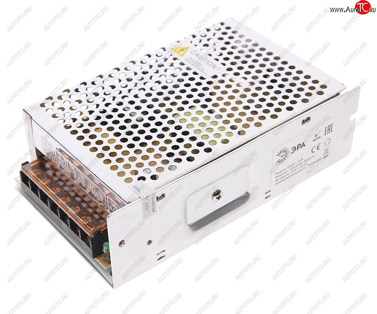 1 989 р. Блок питания светодиодной ленты 12V 150W IP20 ЭРА ЭРА б0044742  с доставкой в г. Вологда