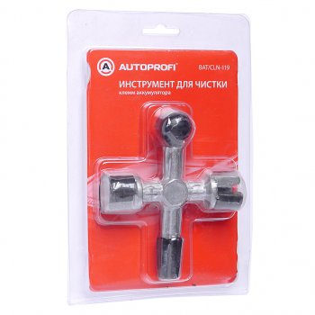 Щетка для очистки клемм АКБ AUTOPROFI AUTOPROFI batcln-119