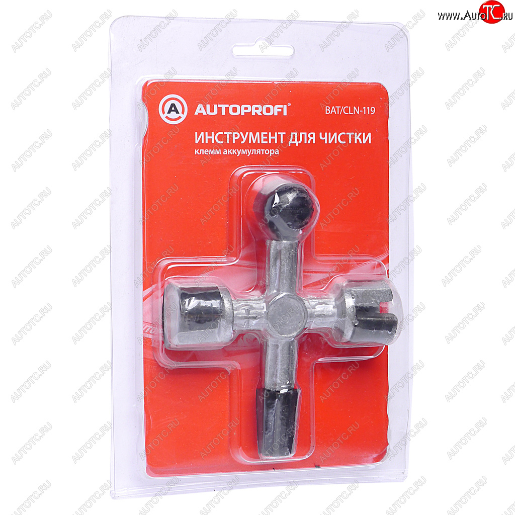 699 р. Щетка для очистки клемм АКБ AUTOPROFI AUTOPROFI batcln-119  с доставкой в г. Вологда