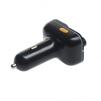1 499 р. Устройство зарядное в прикуриватель с трансмиттером (bluetooth,hands free) черное XO XO bcc09 black  с доставкой в г. Вологда. Увеличить фотографию 3