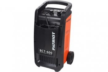 Устройство пуско-зарядное 12-24V/120-900Ач/500А передвижное PATRIOT PATRIOT bct-600 start PATRIOT bct-600 start